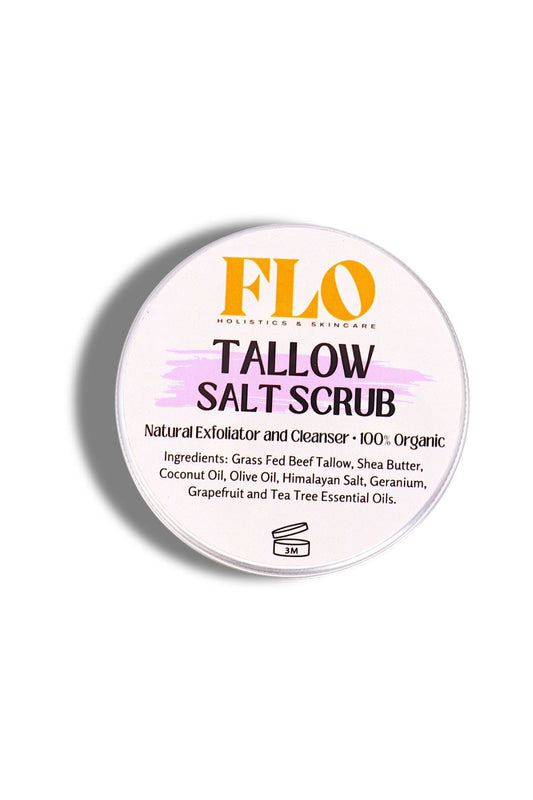 Tallow Salt Scrub - Face and Body Exfoliator