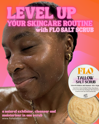 Tallow Salt Scrub - Face and Body Exfoliator