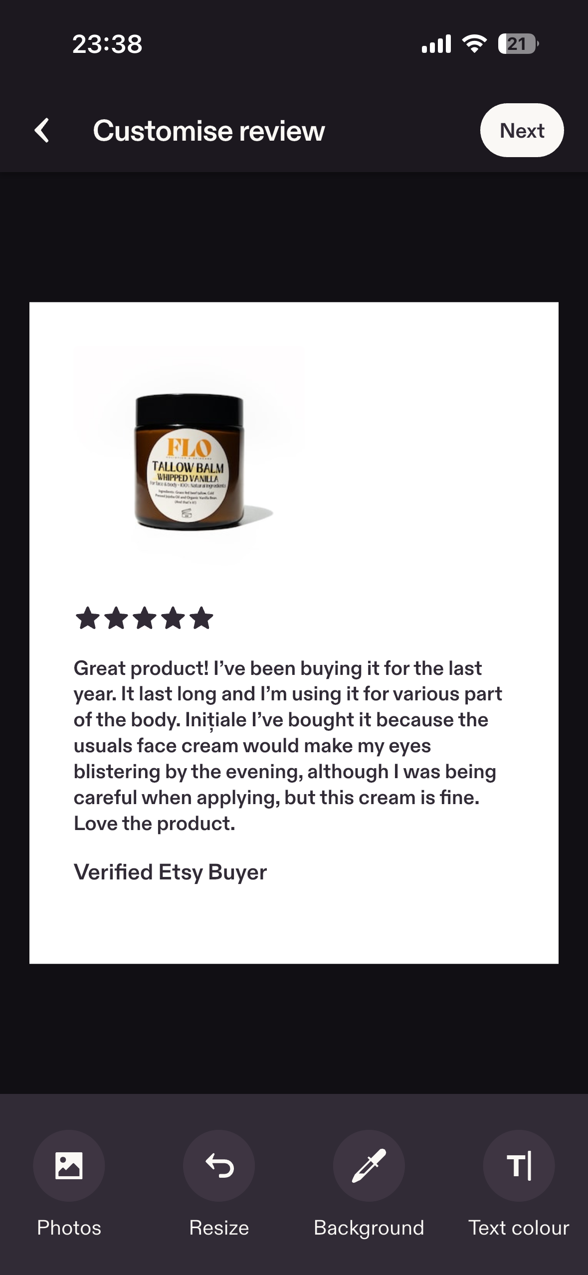 Tallow Balm - Whipped Vanilla