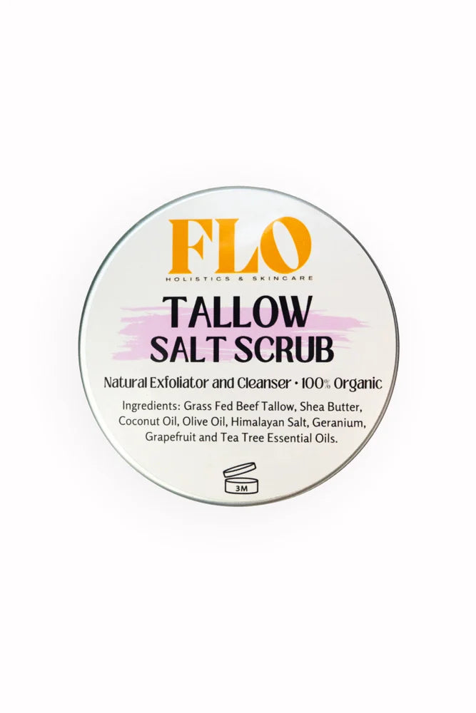 Tallow Salt Scrub - Face and Body Exfoliator